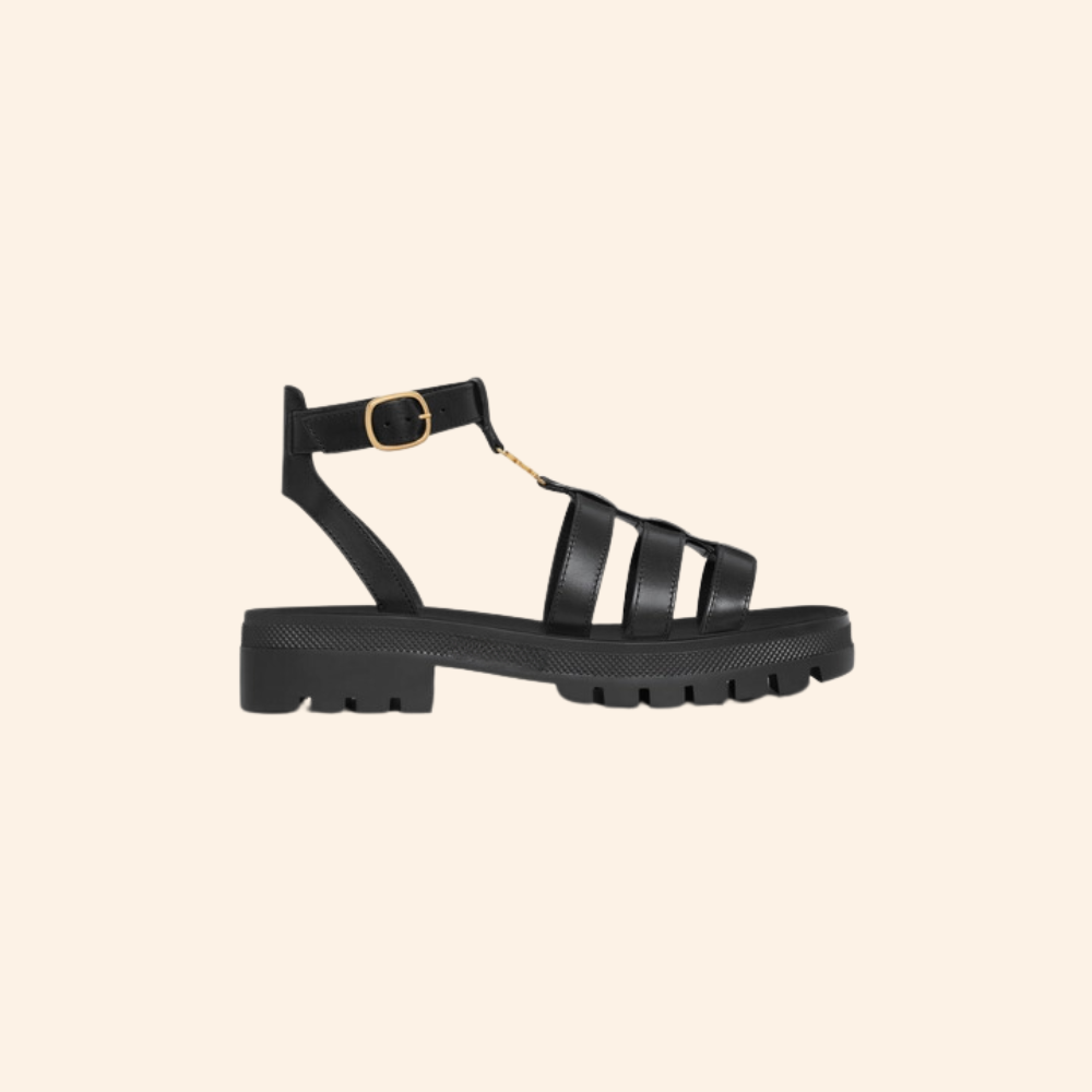 Black Citadel Sandals