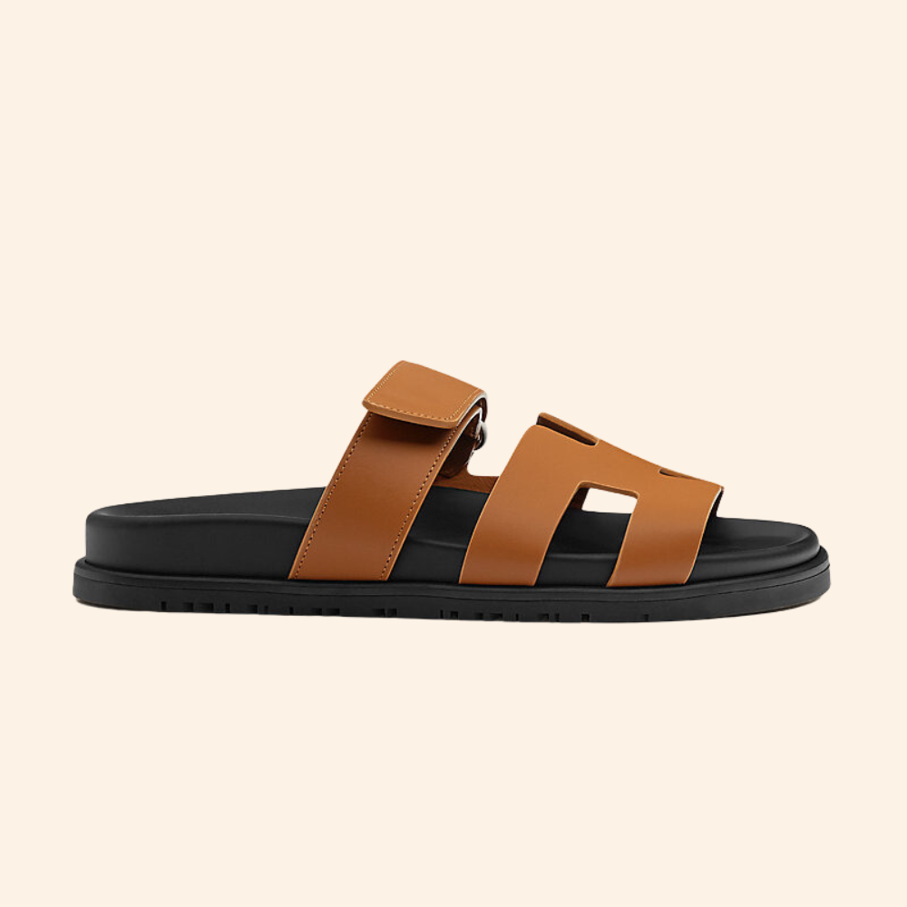 Brown Coastline Sandals