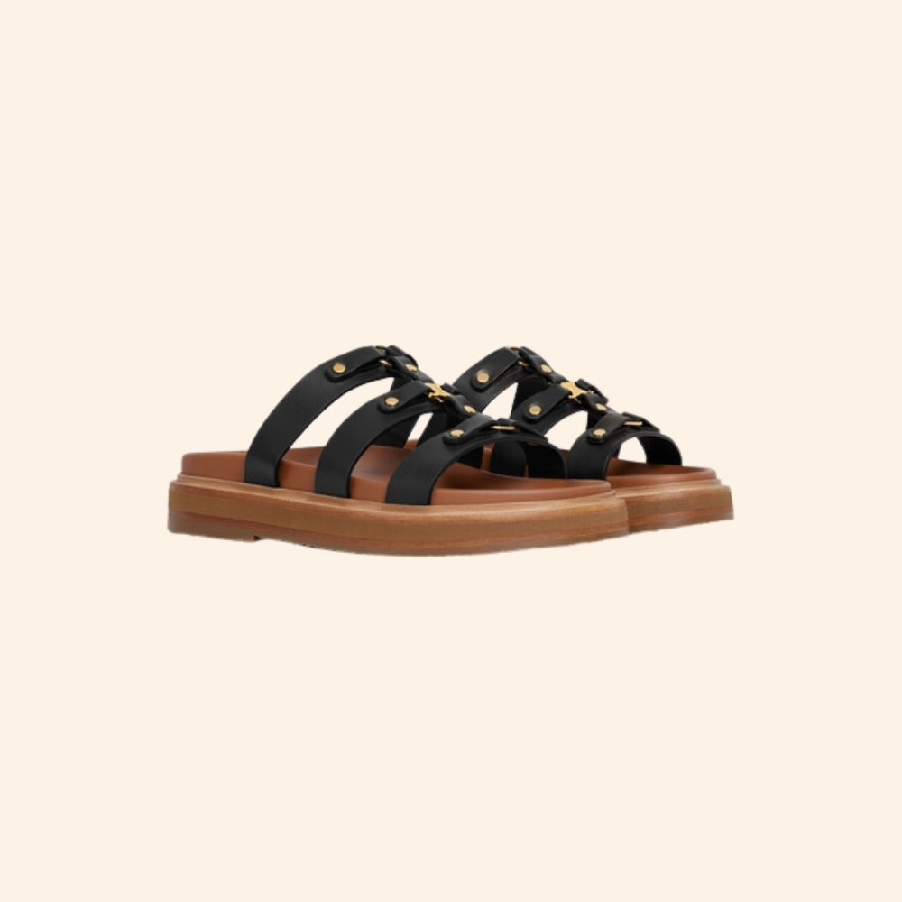 Black Promenade Sandals (NEW)