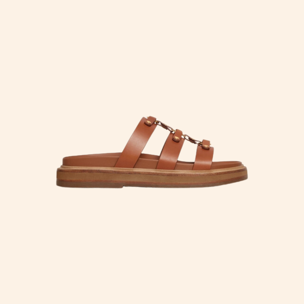 Brown Promenade Sandals (NEW)