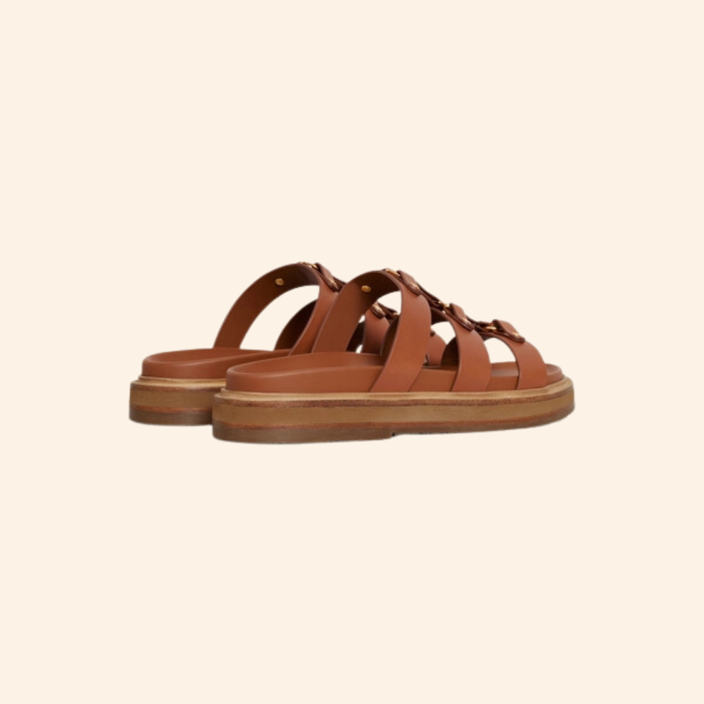 Brown Promenade Sandals (NEW)