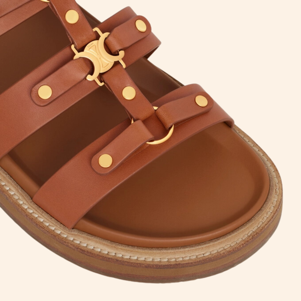 Brown Promenade Sandals (NEW)