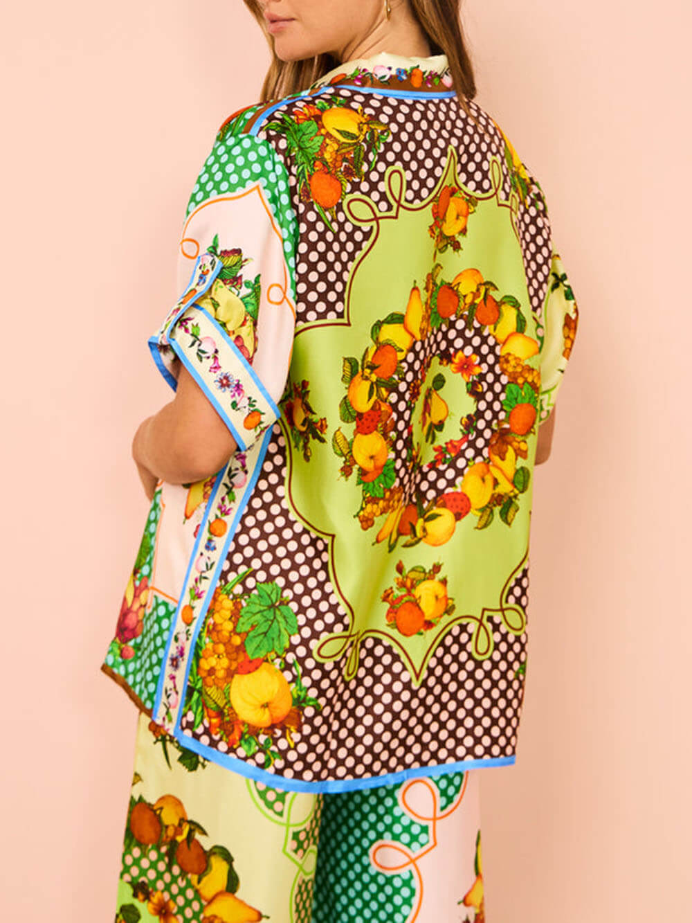 Multicolor Printed Lemon Shirt