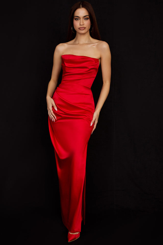 Silken Contour Gown