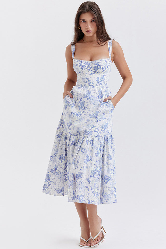 Botanical Midi Bloom Dress