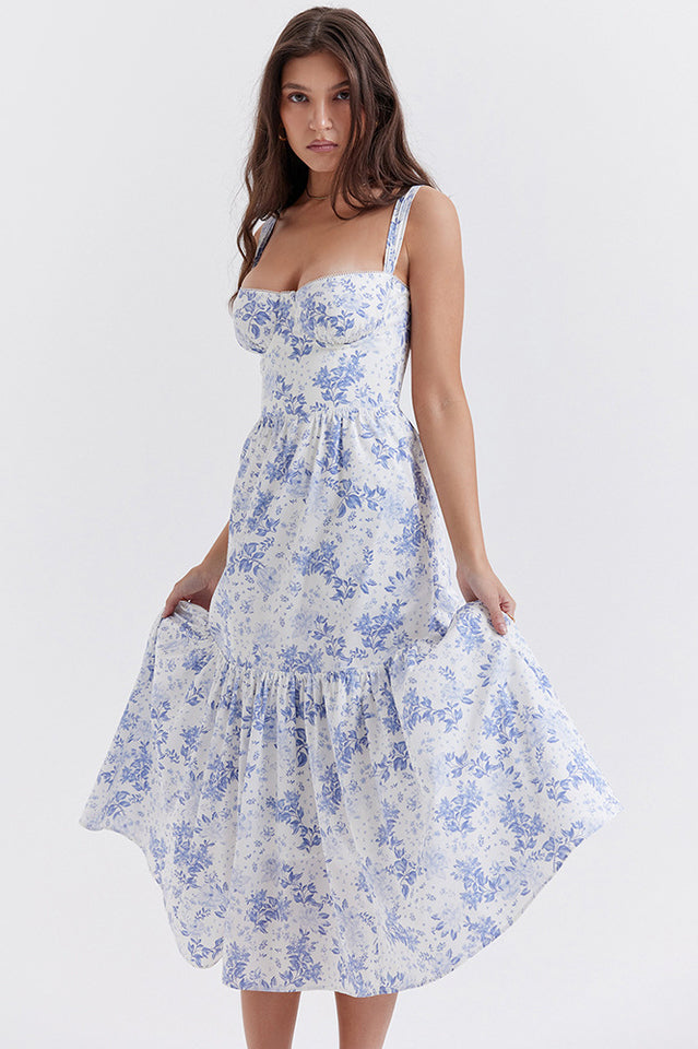 Botanical Midi Bloom Dress