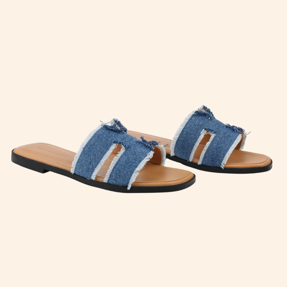 Blue Denim Riviera Sandals