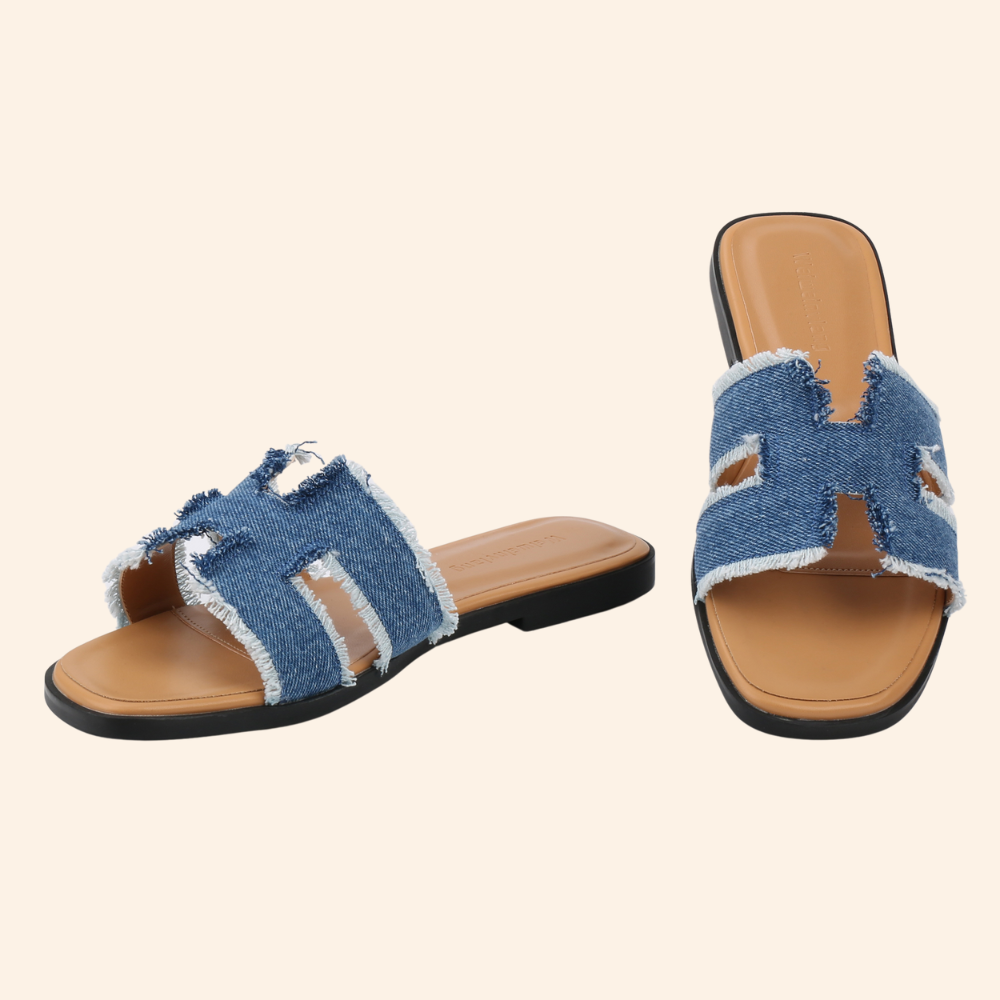 Blue Denim Riviera Sandals