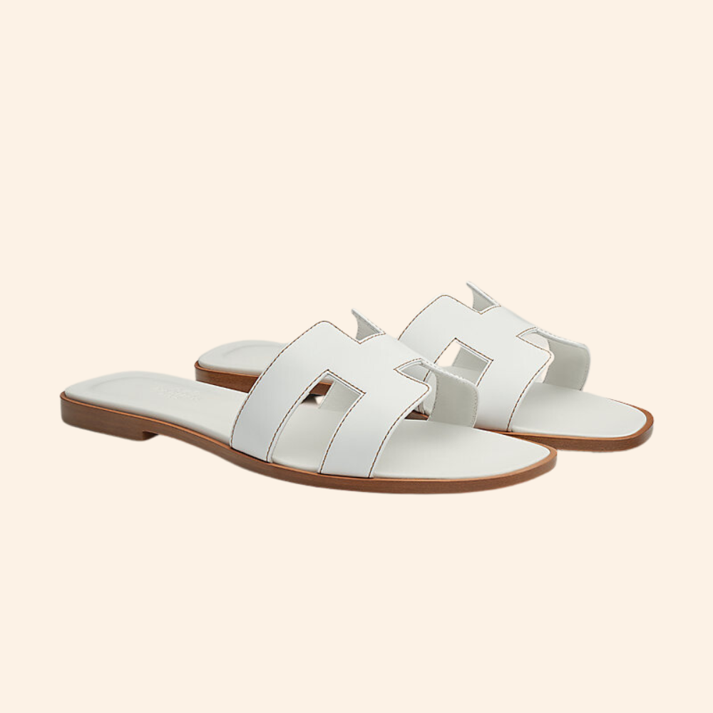 White Riviera Sandals