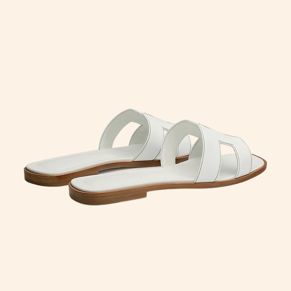 White Riviera Sandals