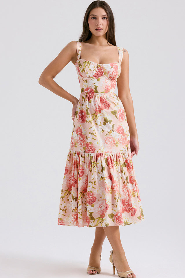 Botanical Midi Bloom Dress