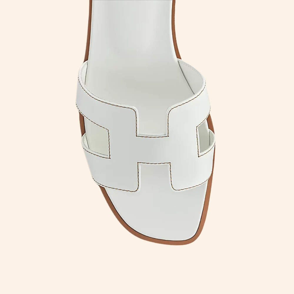 White Riviera Sandals