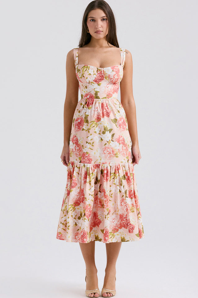 Botanical Midi Bloom Dress