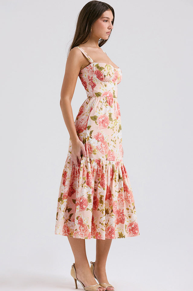 Botanical Midi Bloom Dress