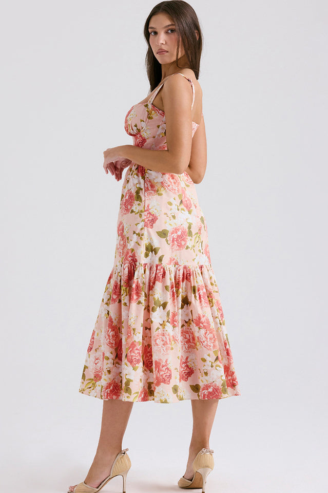 Botanical Midi Bloom Dress