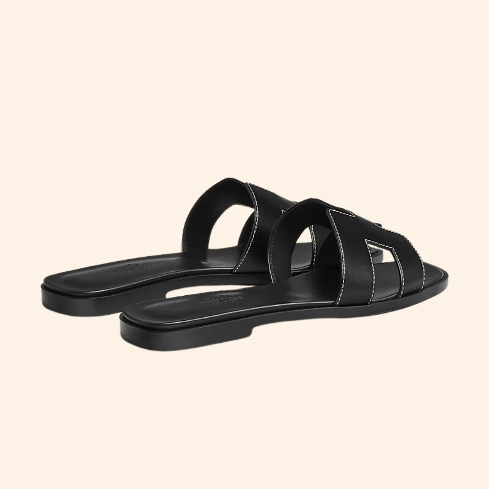 Black Riviera Sandals