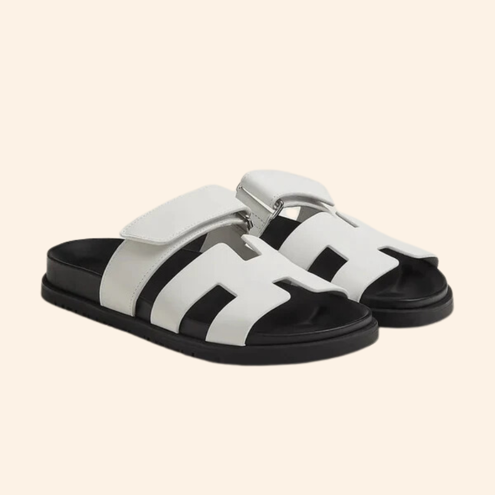 Arctic White Coastline Sandals