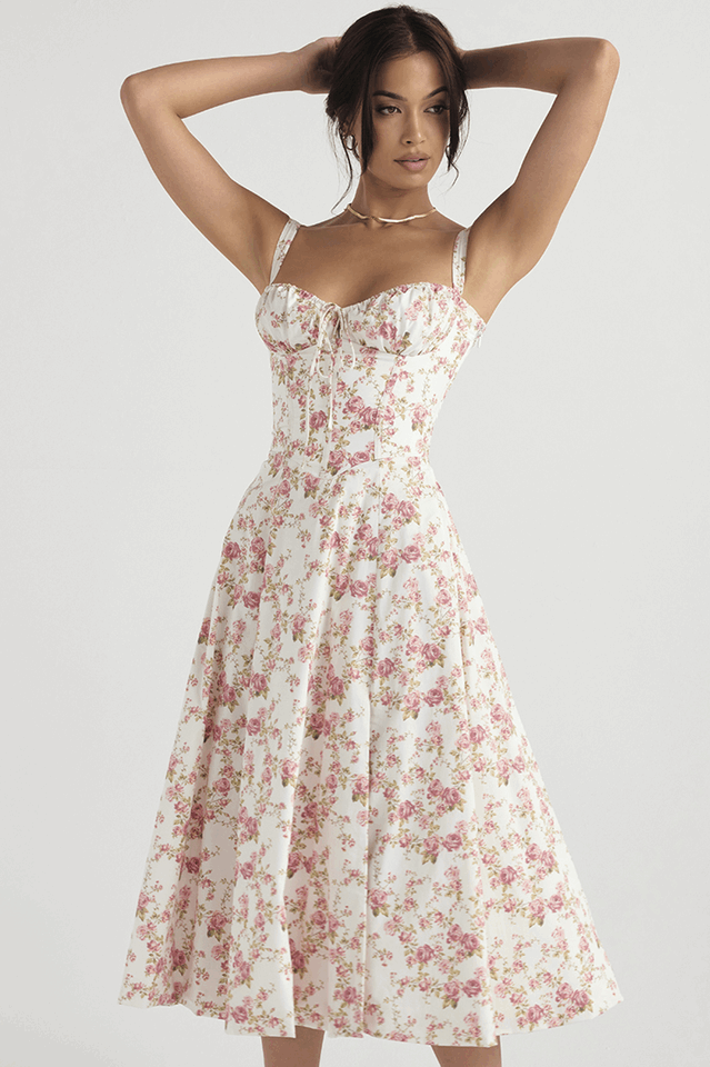 Blossom Print Day Dress