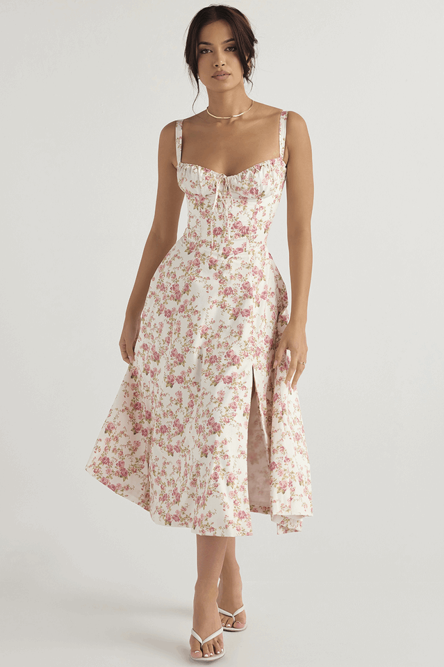 Blossom Print Day Dress