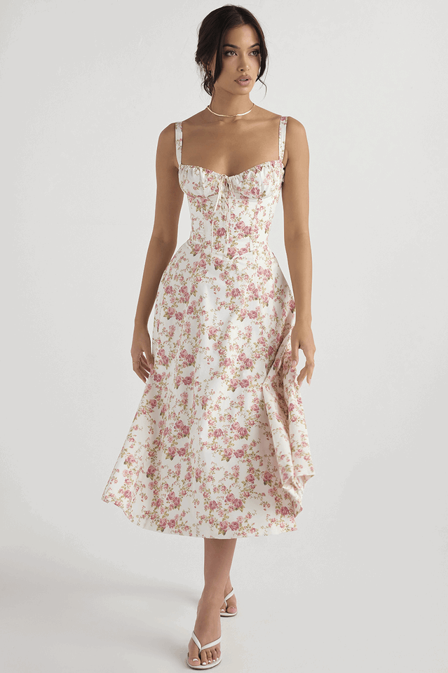 Blossom Print Day Dress