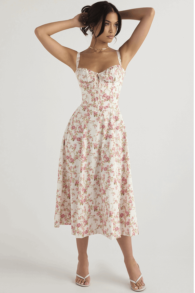 Blossom Print Day Dress