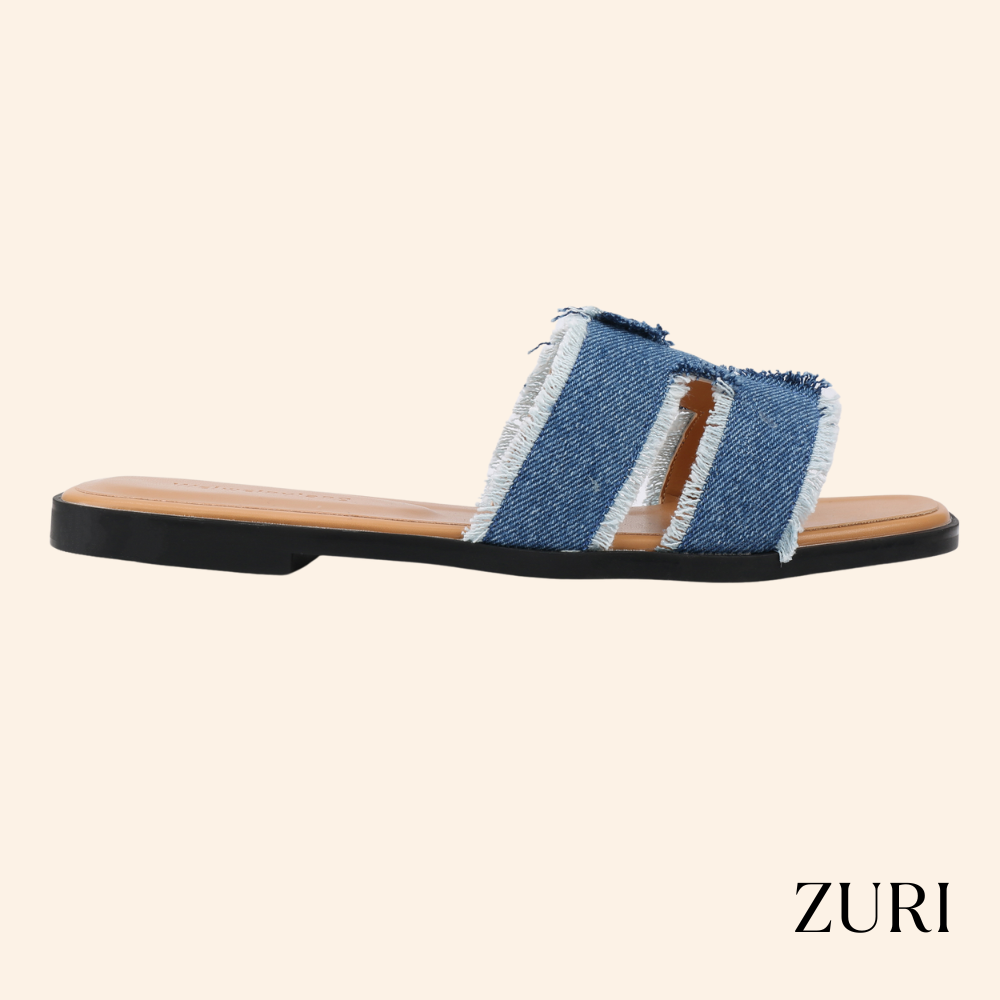 Blue Denim Riviera Sandals