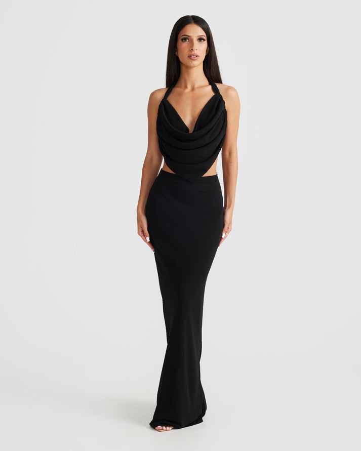 Midnight Staple Black Dress