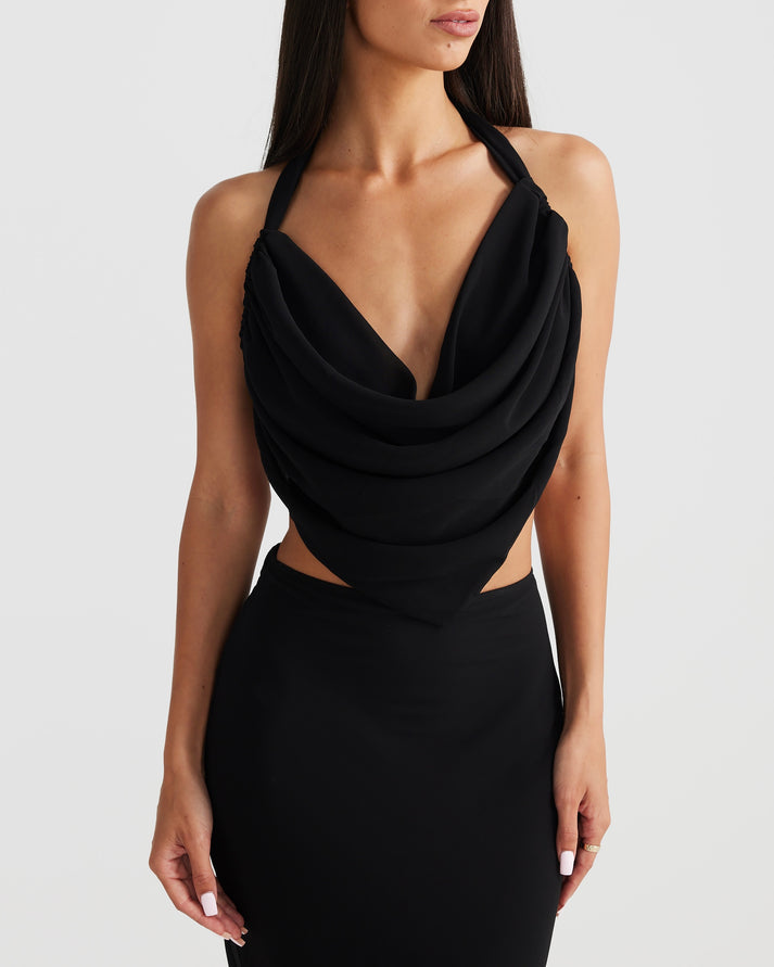 Midnight Staple Black Dress